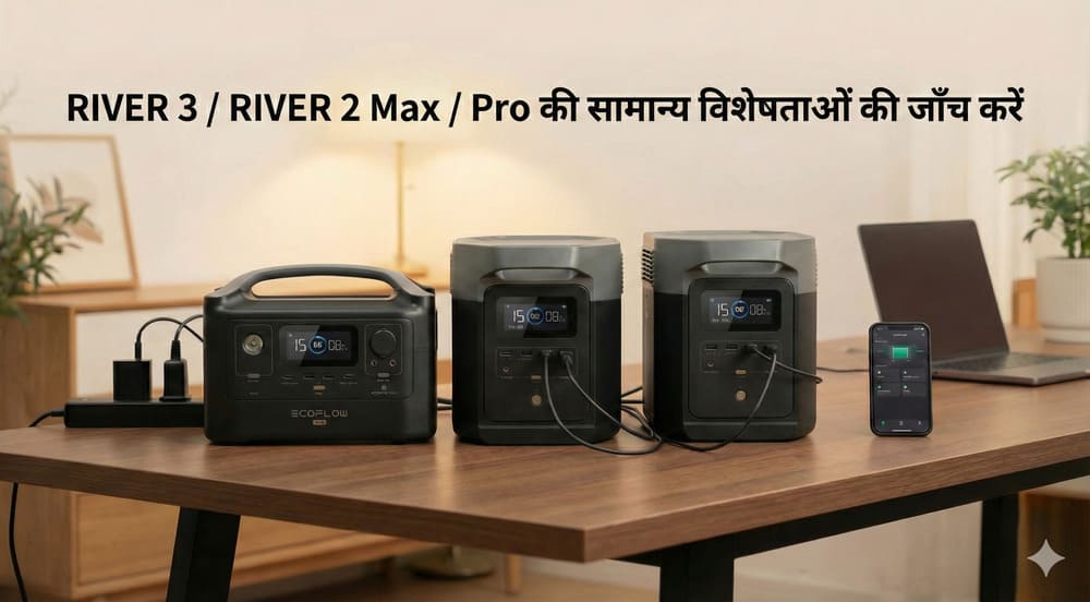 RIVER 3 RIVER 2 Max Pro की समानताओं की पुष्टि