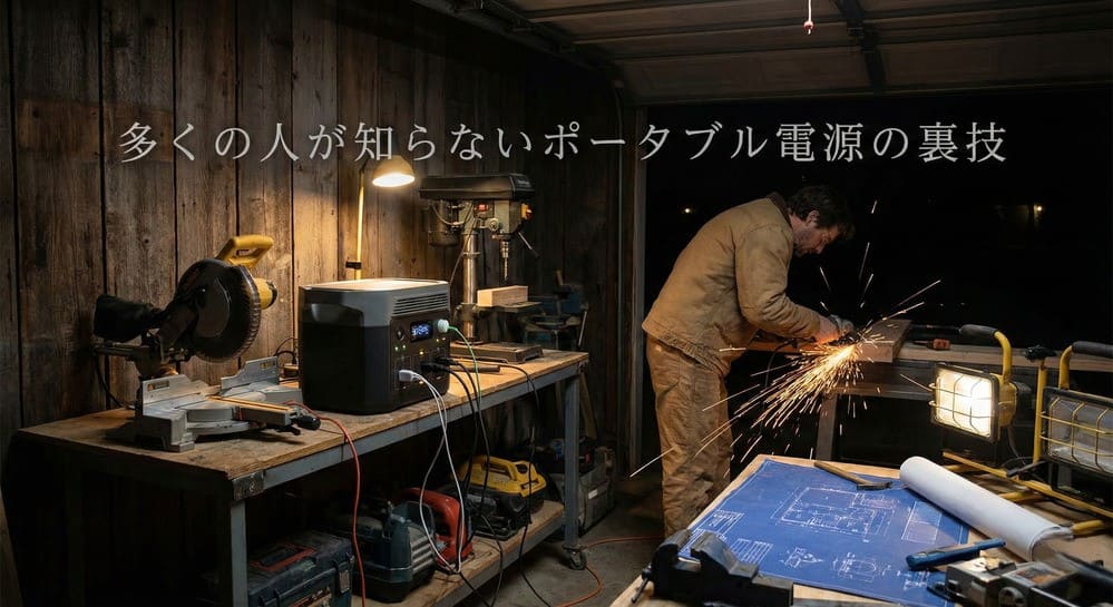 多くの人が知らないポータブル電源の裏技