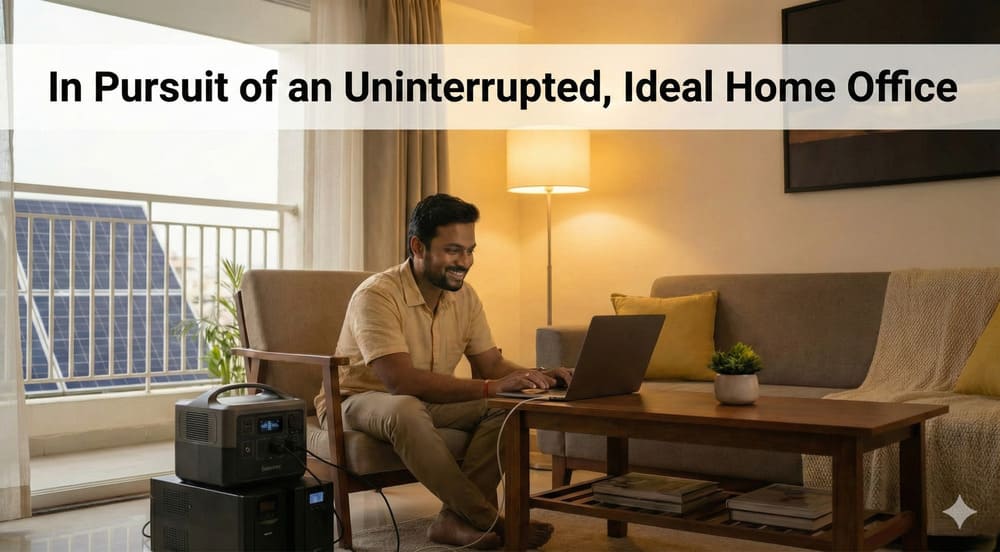Ideal requirements for power backup solutions for remote workers in India
