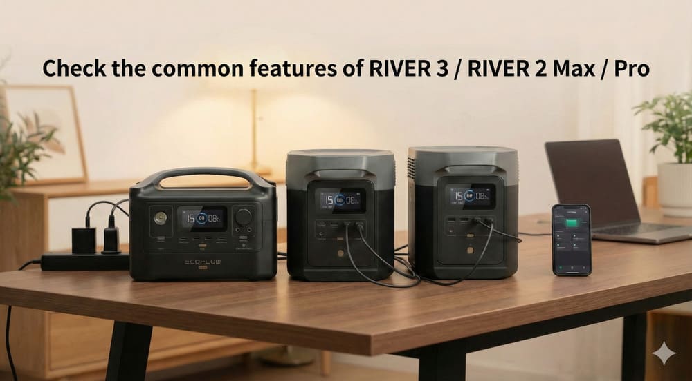 Reviewing the Common Features of RIVER 3 RIVER 2 Max Pro