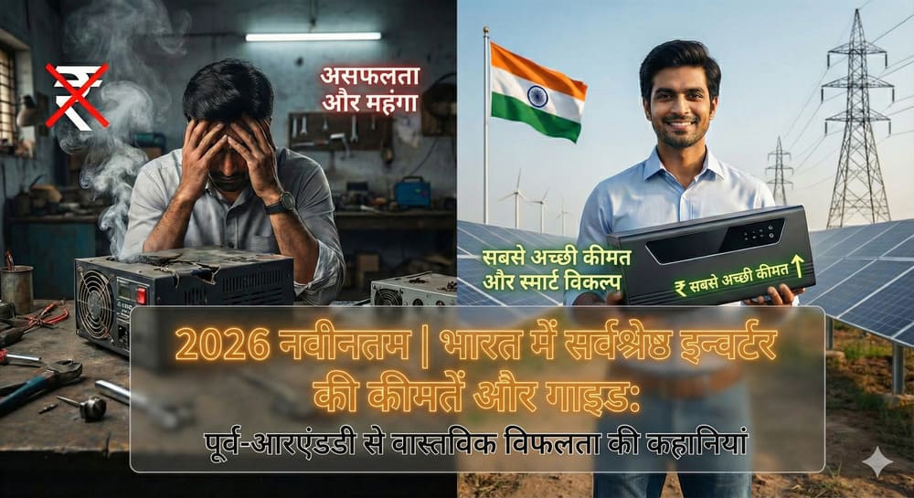 की नवीनतम जानकारी भारत में इन्वर्टर की न्यूनतम कीमत और चुनाव का तरीका पूर्व R&D की वास्त